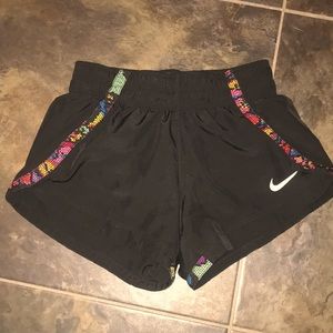 Black girls Nike shorts